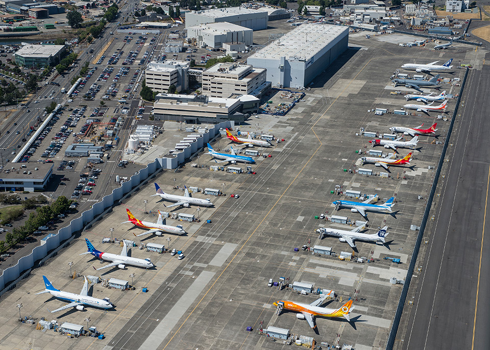 O novo Delivery Center Seattle da Boeing