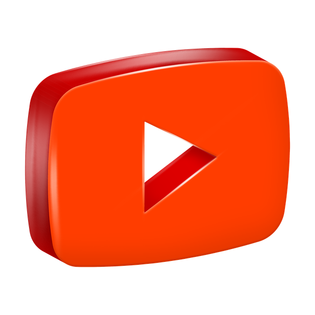logo youtube 3d