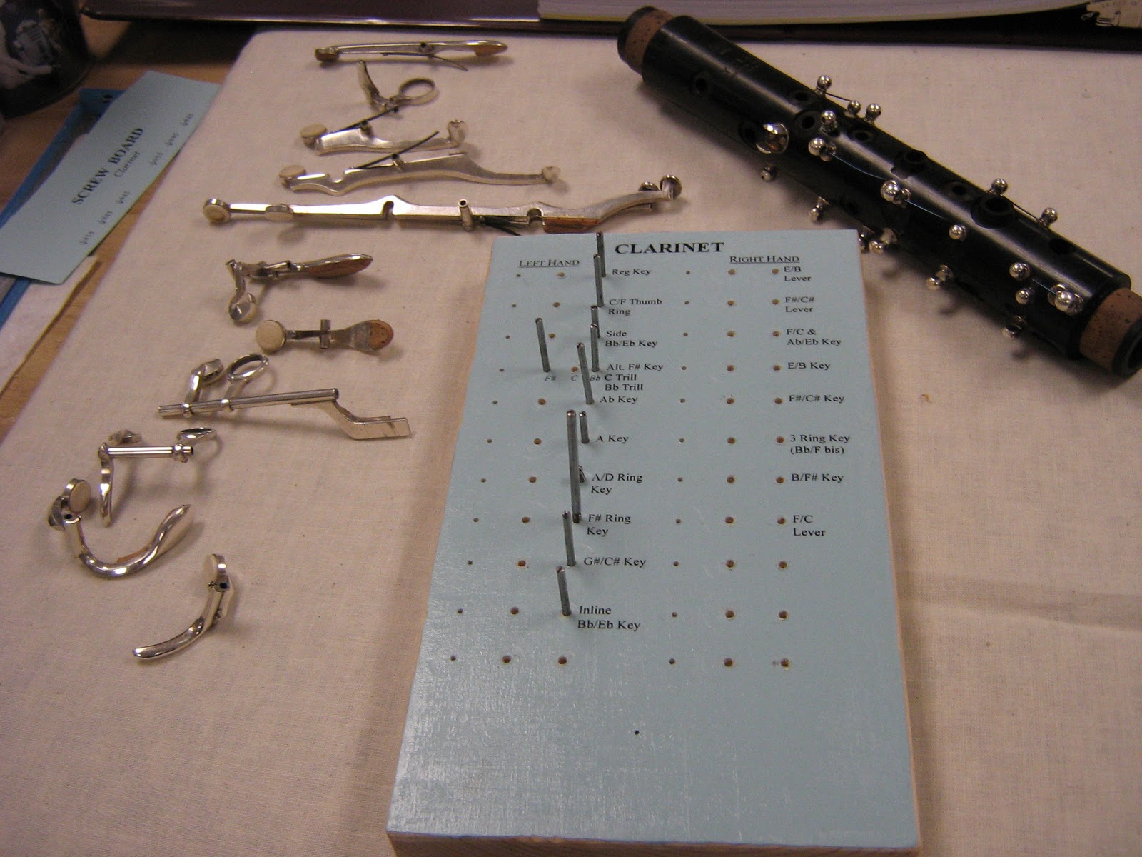 Band Instrument Repair Weeks 9 and 10 October 17th 28th