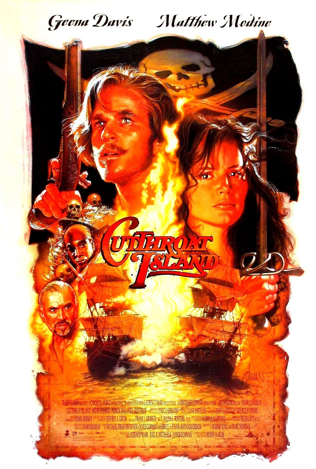 L'île aux pirates (1995) Renny Harlin - Cutthroat island (31.10.1994 / 02.04.1995)