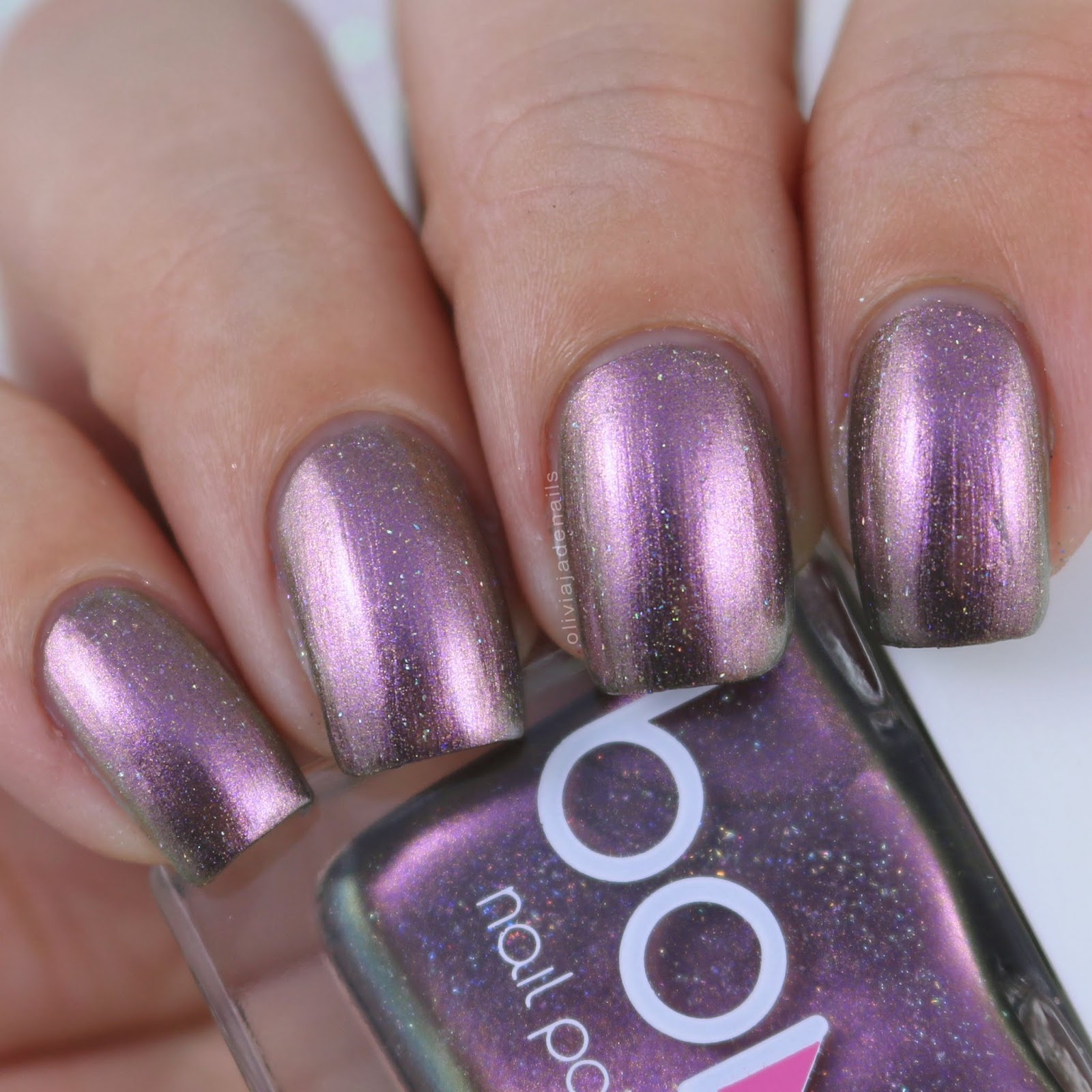 Bow Nail Polish Cold Hearts swatched by Olivia Jade Nails