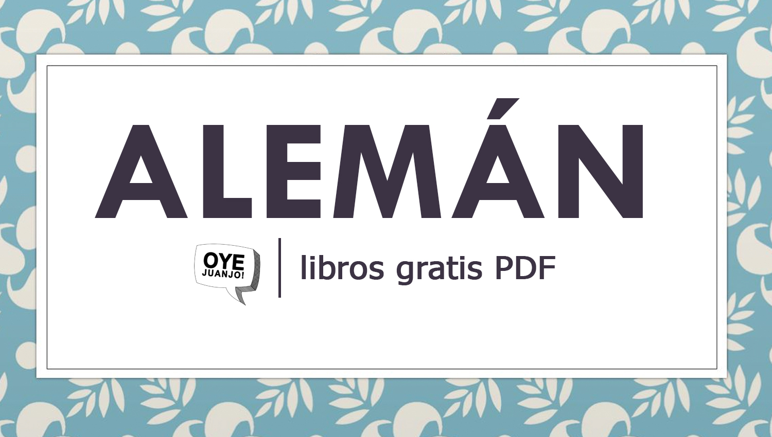 posponer Generalmente hablando Segundo grado 10 libros PDF para aprender alemán gratis