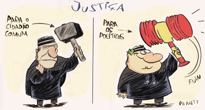 Resultado de imagem para foro privilegiado charges
