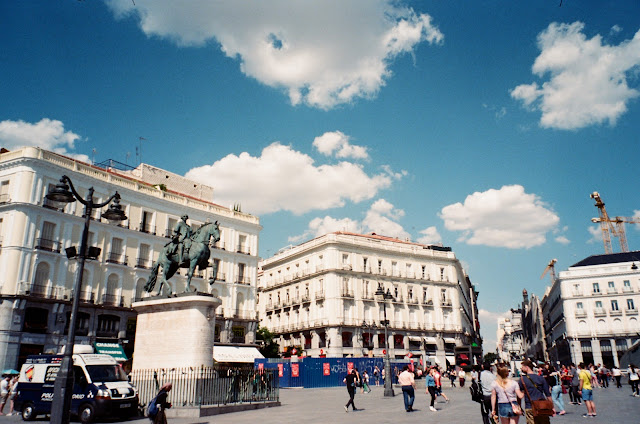Puerta del sol, Madrid