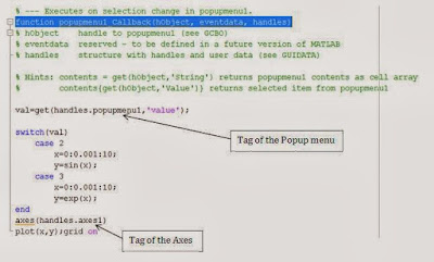 Matlab Code for Implement Popup Menu & Axes in GUI ~ ENGINEERING PROJECTS