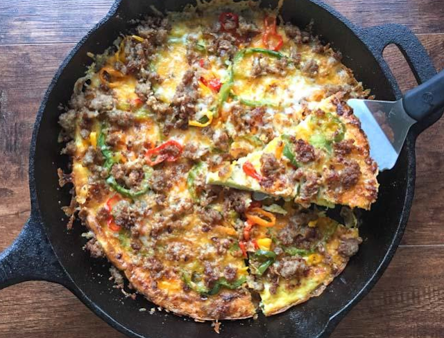 LOW CARB BREAKFAST PIZZA LOW CARB BREAKFAST PIZZA