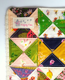 Quilt Petite Floral Mug Rugs sewn by Heidi Staples of Fabric Mutt