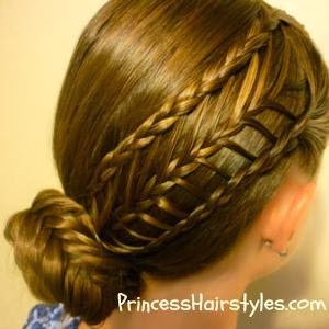 hairstyles braid fishtail bun arrow