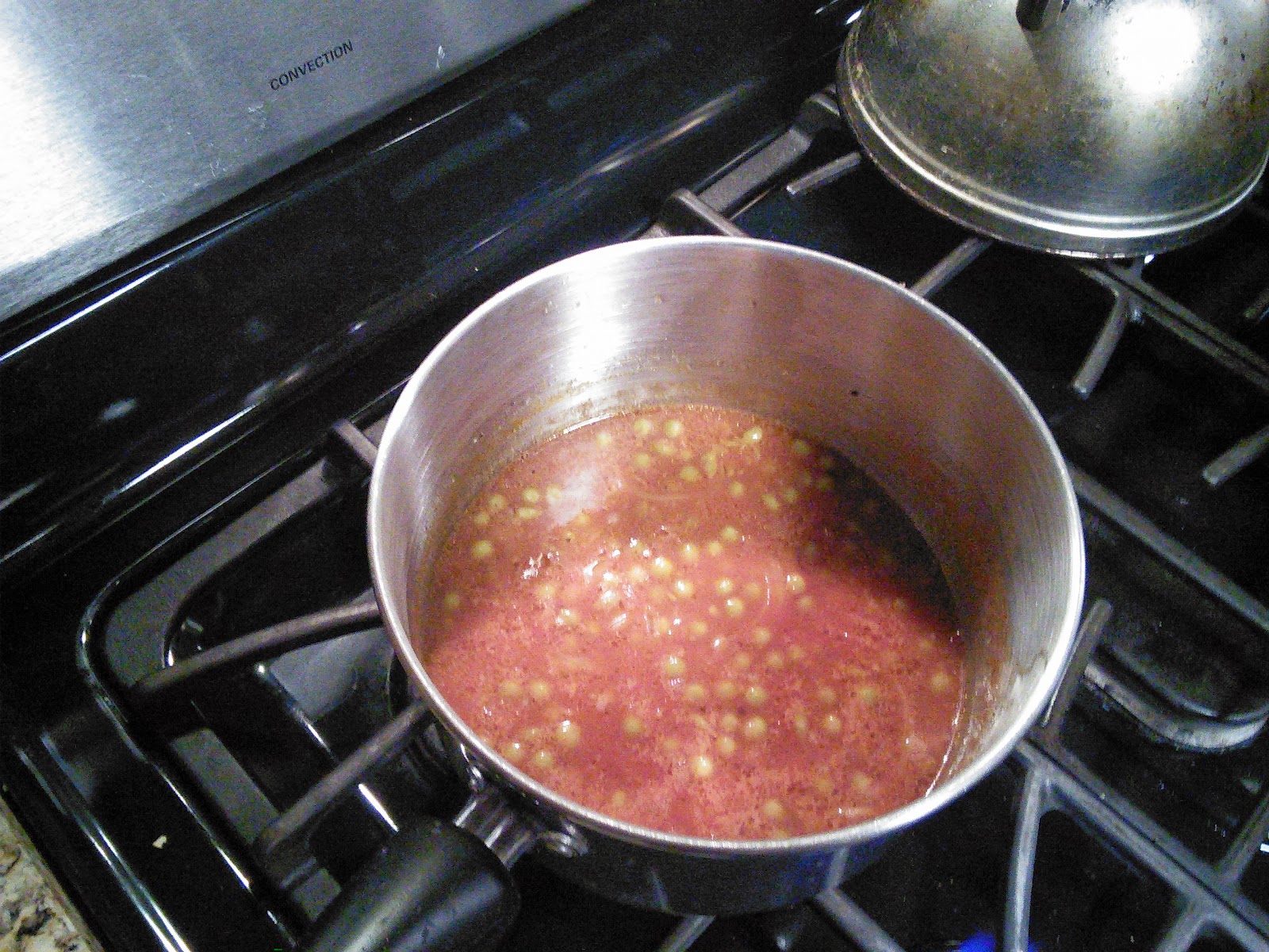 Hot Southern Mess Peas and Macaroni Soup