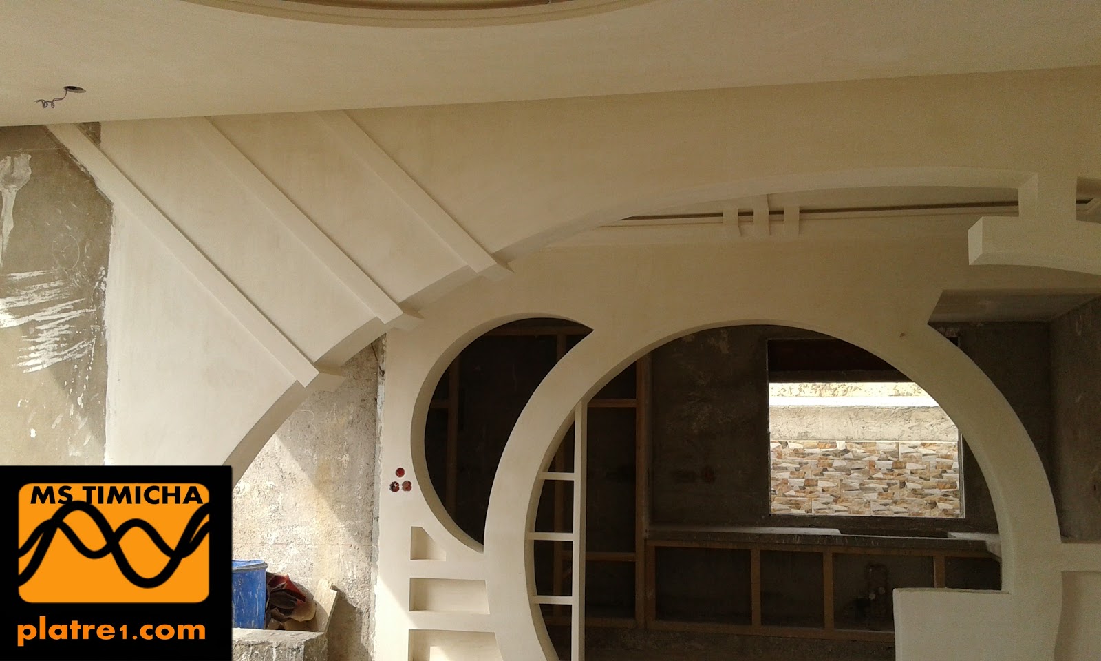 Decoration arc 2015 platre 1 ms timichaâ¢