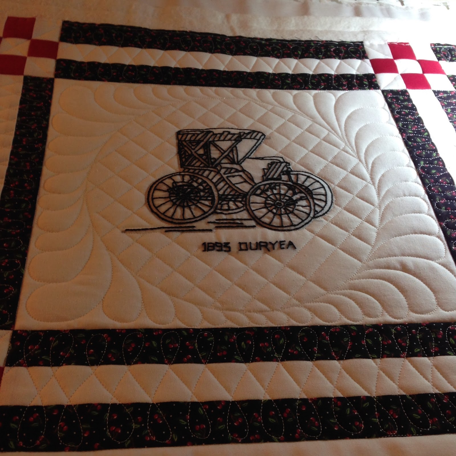 Karen's Sewing Room Antique Cars Quilt
