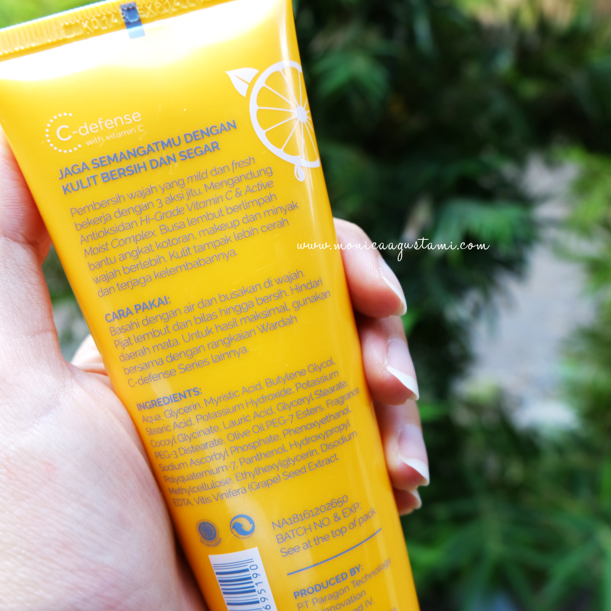 energizing creamy wash wardah