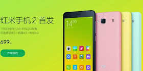 Harga dan Spesifikasi Xiaomi Redmi 2