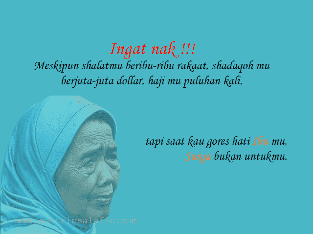 Kumpulan Kata Kata Mutiara Ibu Menyentuh Hati by Santrie Salafie