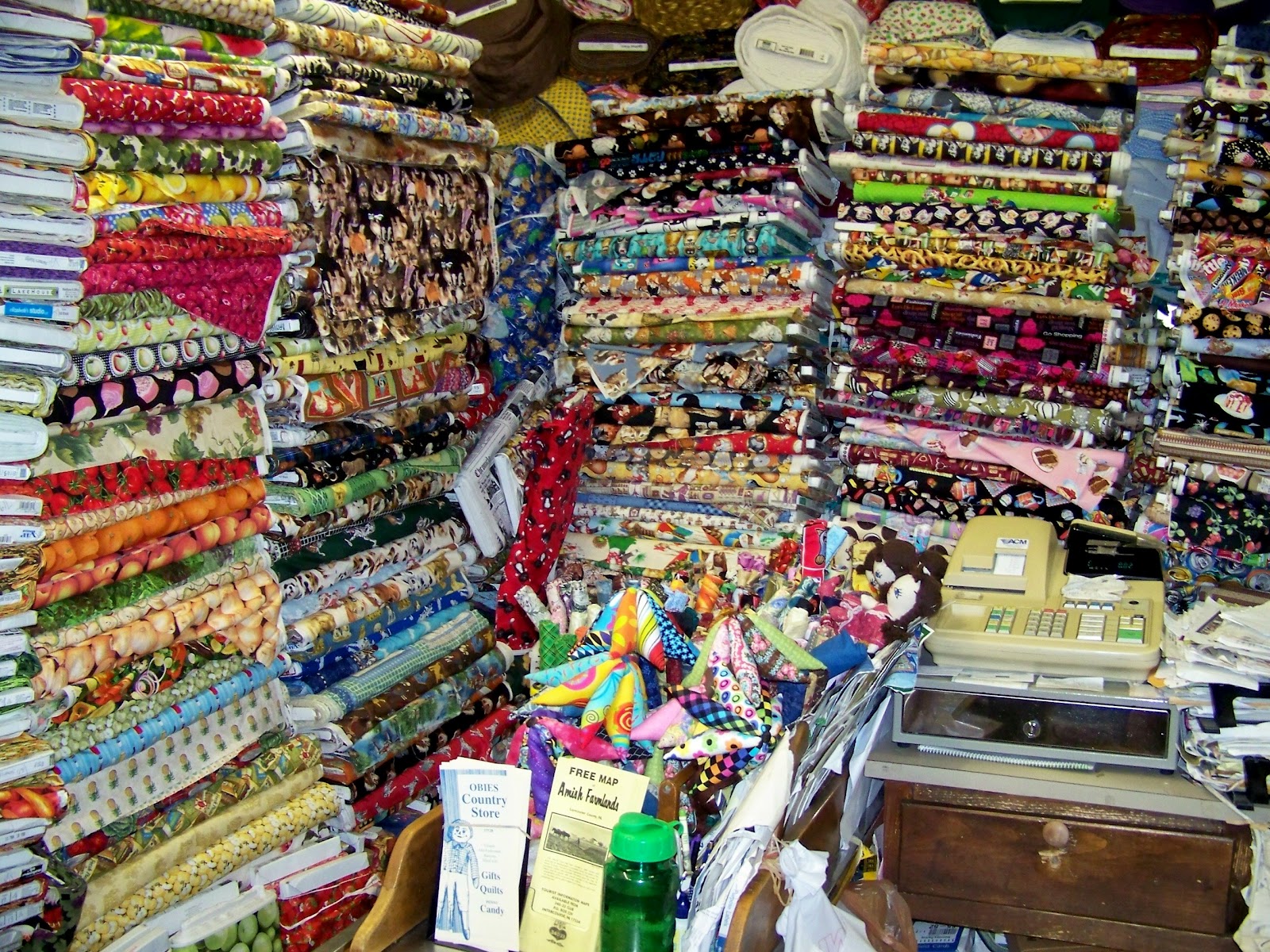 Sew Beary Blessed Fabric Heaven in Goodville, PA Obies Country Store