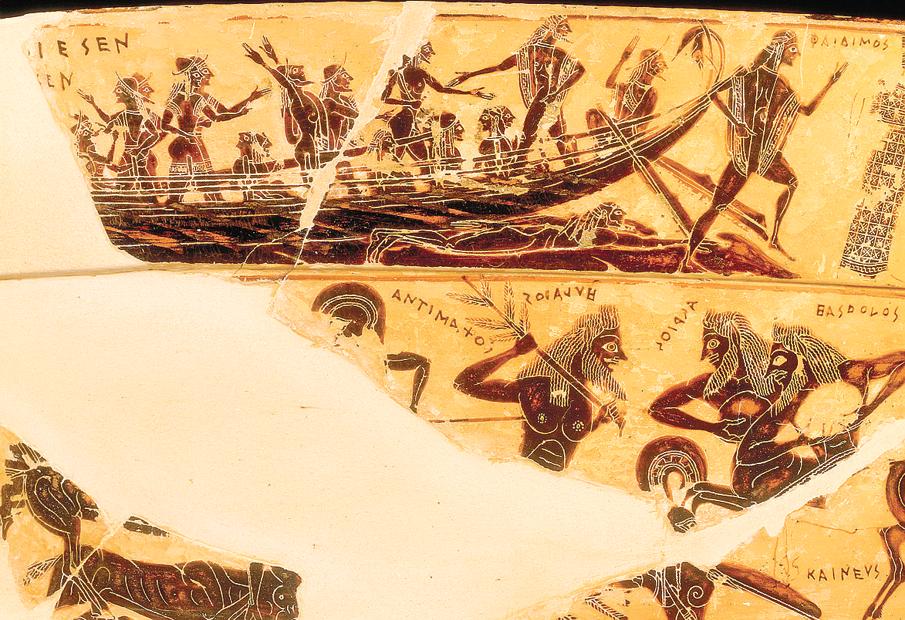 La nave di Teseo sul vaso François ed i suoi interrogativi ancora irrisolti Terraferma Sailors