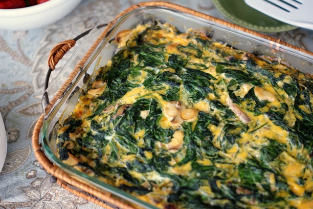 Alice and the Mock Turtle: Make Ahead Spinach Souffle