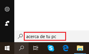 botón de búsqueda de Windows 10 - Verificar