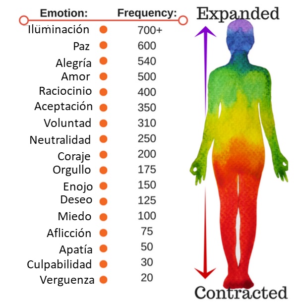 Neuroriquezas: Escala Vibracional de la Conciencia
