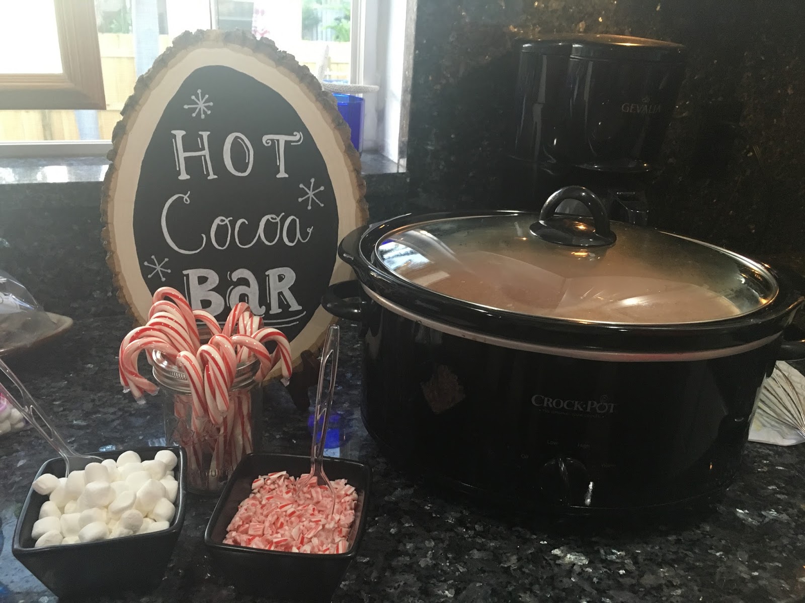 Sunshine State Sweetie Crowd Pleasing CrockPot Hot Chocolate Bar