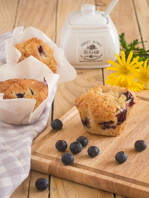 Muffins De Arándanos
