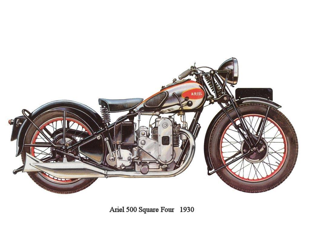 РњРѕС‚РѕС†РёРєР» Ariel 1000 Square four