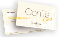 Buono sconto 50% su tutto con Conbipel + buono da euro 25 Logo Buono sconto 50% su tutto con Conbipel + buono da euro 25