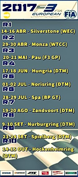 F3 EUROPA - Calendário (FIA)