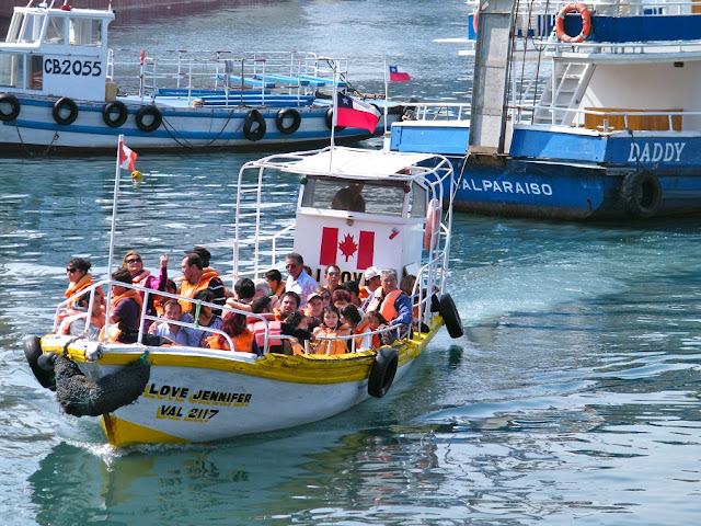Passeio de barco em Valparaíso Passeio de barco em Valparaíso