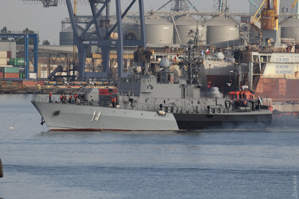 Багатонаціональна ескадра прибула до Одеси