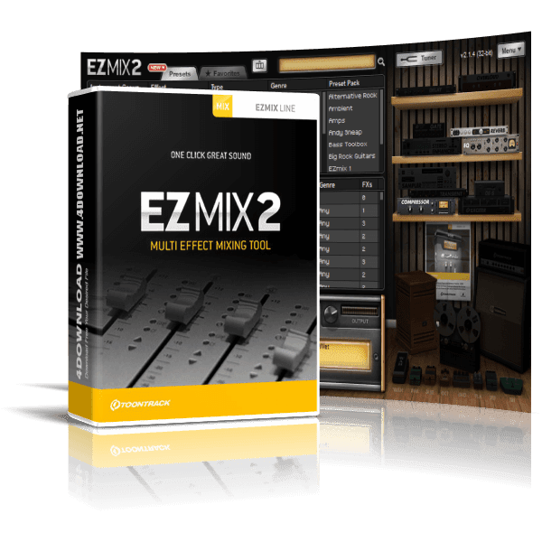 Toontrack - EZMix v2.1.1 + 41 EZmix Pack
