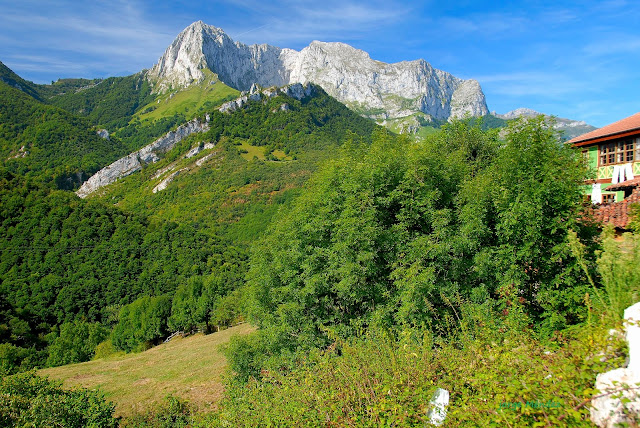 Montaña mitica del cordal de Ponga Asturias. Naturaleza