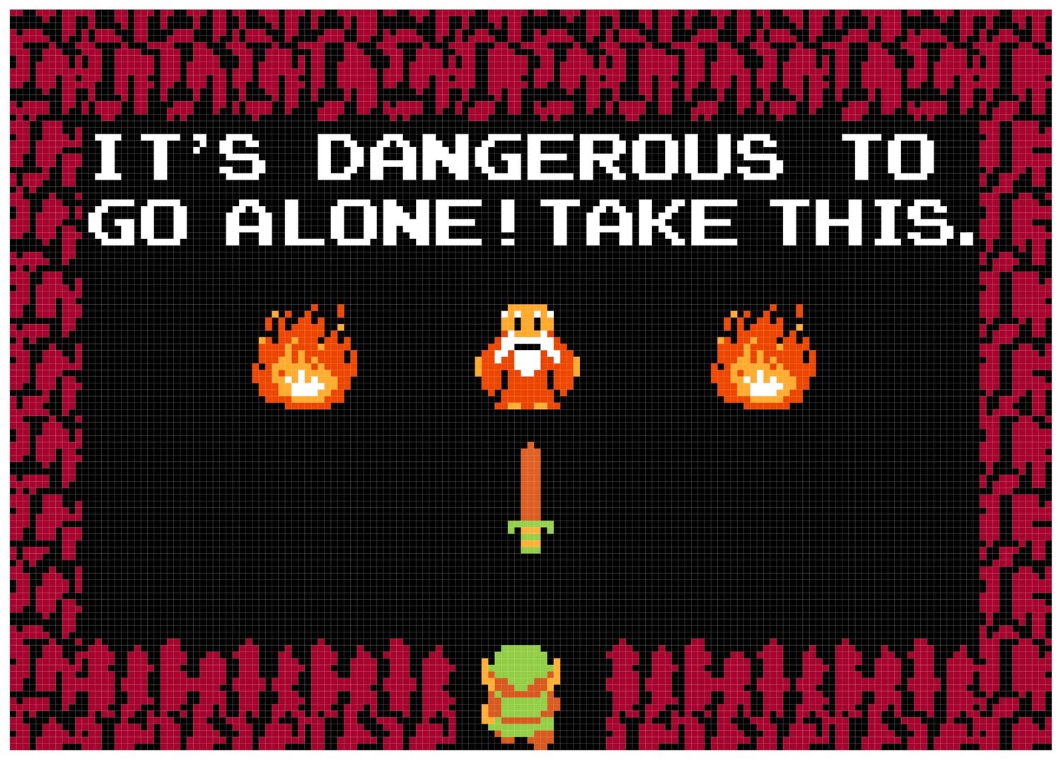 Опасно идти одному возьми это. It is dangerous to drive. It's dangerous to go alone! мем. It is dangerous to drive. Dangerous_driving-hoodlum.