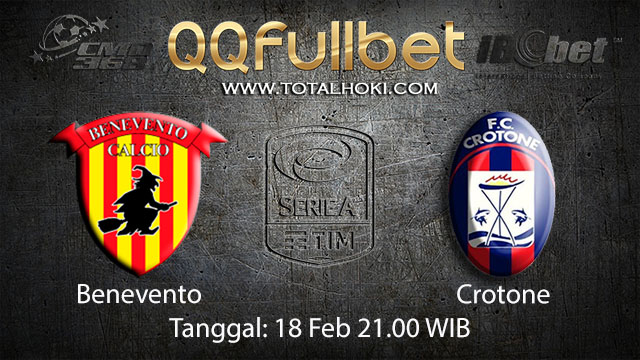 PREDIKSIBOLA - PREDIKSI TARUHAN BOLA BENEVENTO VS CROTONE 18 FEBRUARI 2018 ( ITALIAN SERIE A )