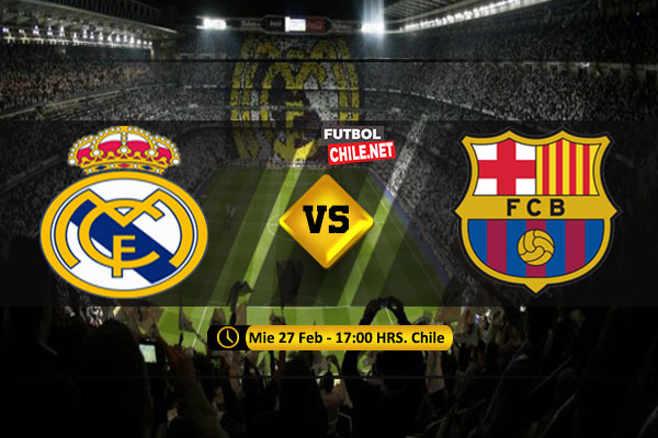 Mira Real Madrid vs Barcelona en vivo y online por la Semifinal Vuelta de la Copa del Rey Mira Real Madrid vs Barcelona en vivo y online por la Semifinal Vuelta de la Copa del Rey