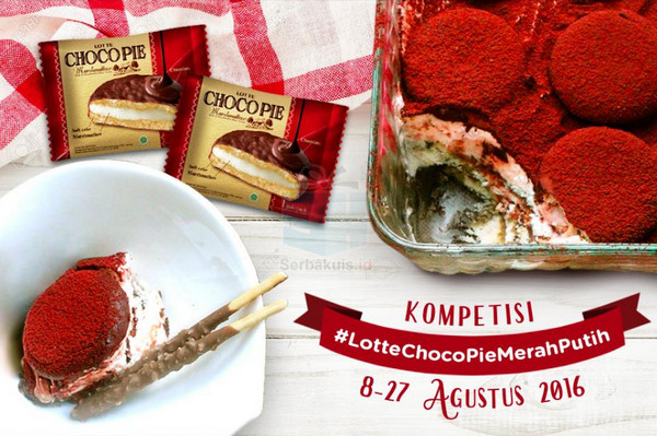 LotteChoco Pie Merah Putih LotteChoco Pie Merah Putih