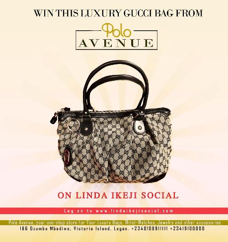 148372103914239 Winner of the $2,800 Gucci from Polo Avenue will be announced on Linda Ikeji Social today!