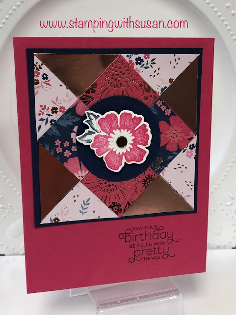 www.stampingwithsusan.com, Stampin' Up!, EVERYTHING is rosy, Medleys, kits