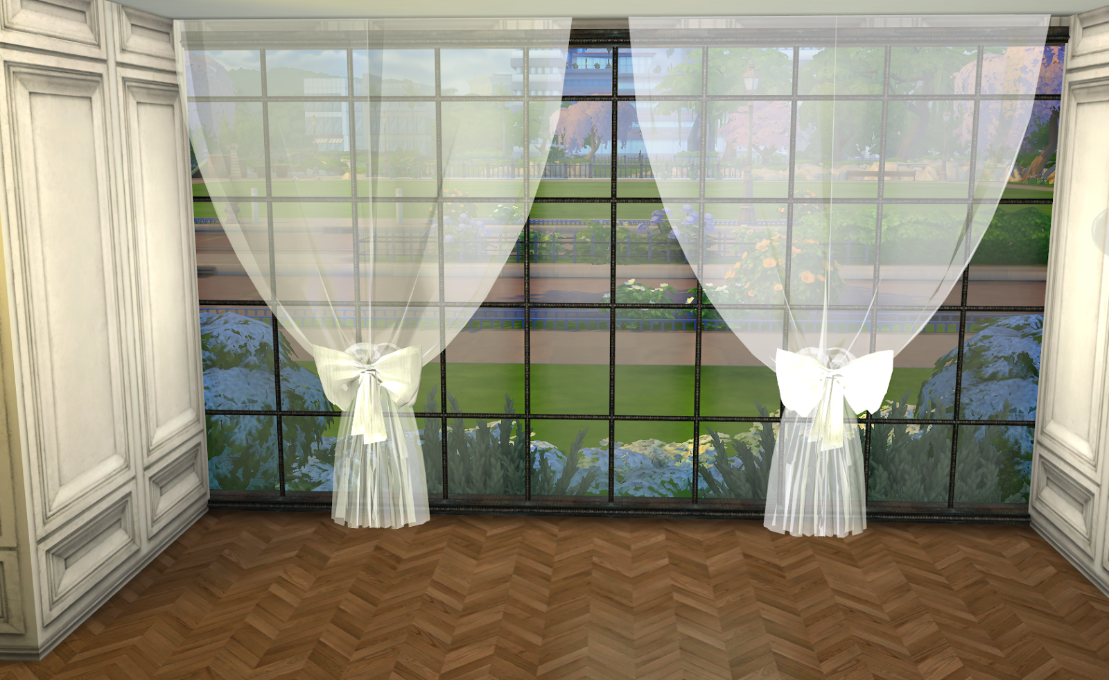 Sims 4 CC's The Best Curtains by Ilona