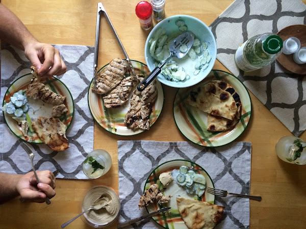Middle Eastern Inspired Meal & Why We Make a Big Deal out of Dinner