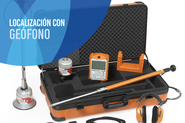 Fugas de agua con geófono Fugas de agua con geófono