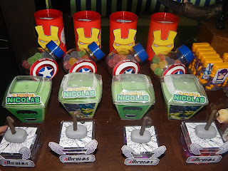 Os Vingadores lembranças personalizadas vingadores