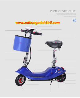 Xe máy điện Mini e-Scooter giá rẻ! - 15