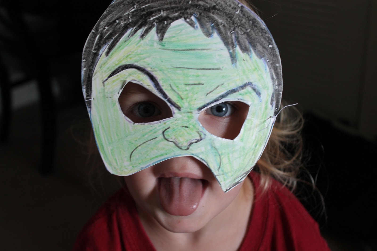 How to make Super Hero Masks in under 10 Minutes