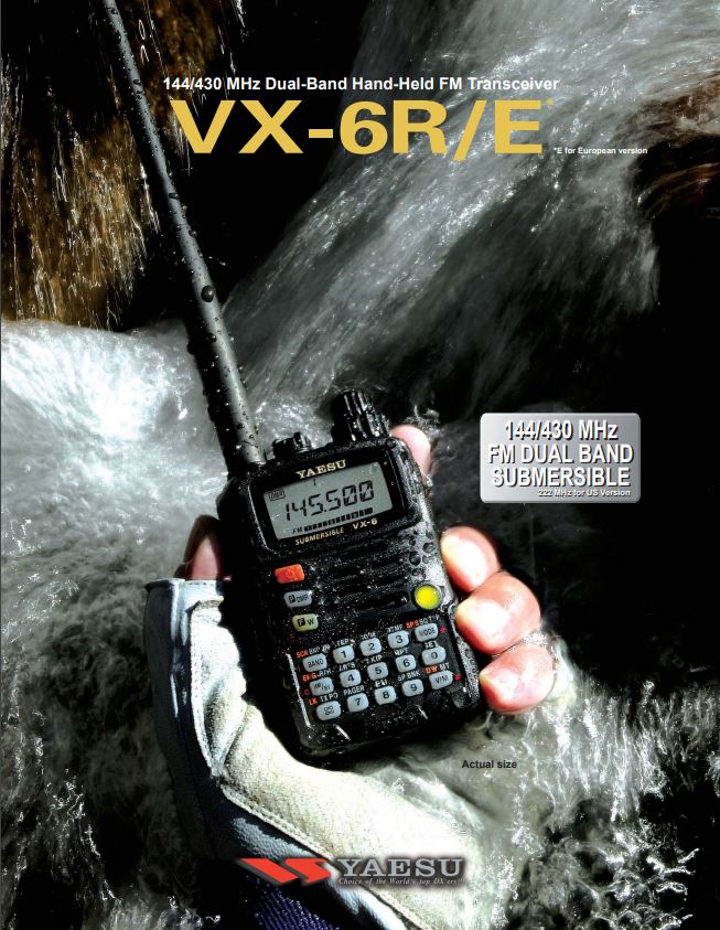 PRC-77: Testing the Yaesu VX-6R