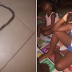 Woman shares testimony of how she found snake inside her house where her children slept