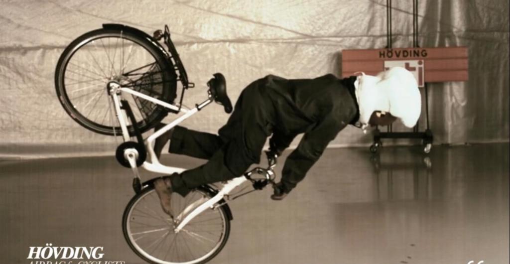 Invisible Bike Helmet Hovding