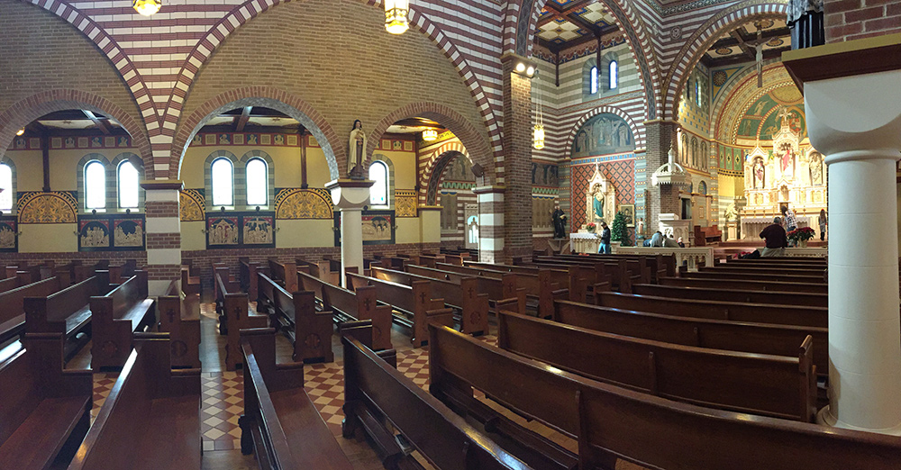 The Rad Trad The Painted Church of Lindsay, Texas