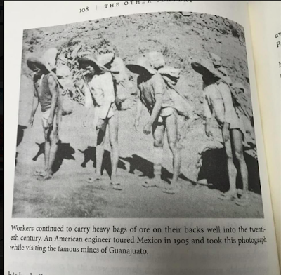 Indian Peons in Guanajuato mining for silver. Indian Peons in Guanajuato mining for silver.