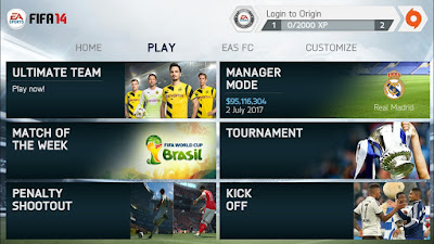 FIFA14 LITE FIFA18 Full Apk+Data OBB Fix Transfer 2024 Update Terbaru